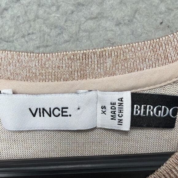 Vince Womens Sweater Lightweight Rayon Quiet Luxury Capsule Wardrobe Size XS - Picture 6 of 8